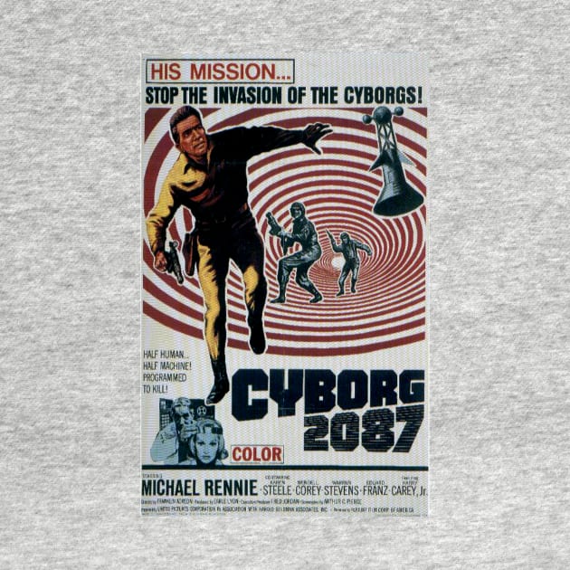 Classic Sci-Fi Movie Poster - Cyborg 2087 by Starbase79